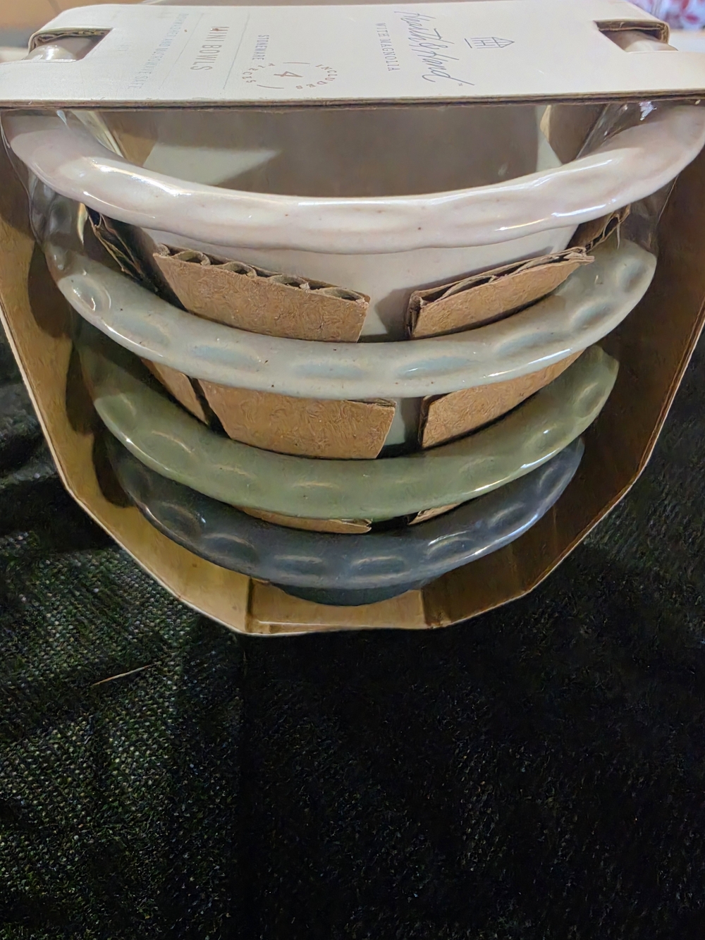 Threshold Cream Stoneware Mini Bowls - Set of 4 - Picture 3 of 4